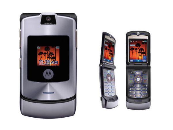 Motorola RAZR V3i 10 Cores diponíveis